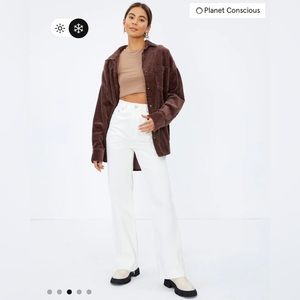 Glassons Super High Rise 90s Straight Leg in White